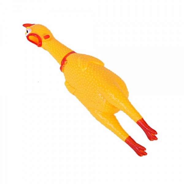 картинка Игрушка-пищалка Петушок большой, 40 см. от магазина Смехторг
