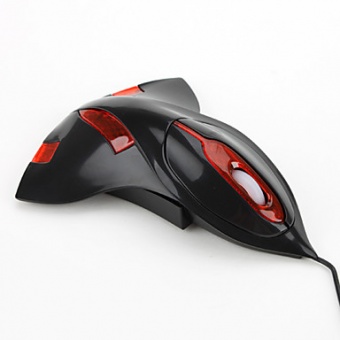 картинка Мышь компьютерная "Истребитель" (USB) от магазина Смехторг