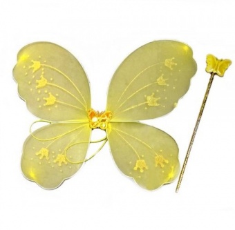 картинка Крылья Феи, Бабочки (в ассортименте 6 цветов) от магазина Смехторг
