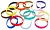картинка Силиконовые браслеты на руку (10 мм) от магазина Смехторг