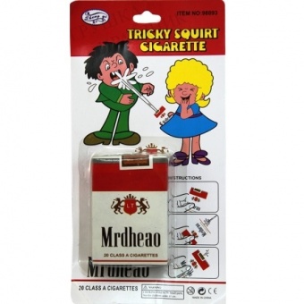 картинка Пачка сигарет брызгалка от магазина Смехторг